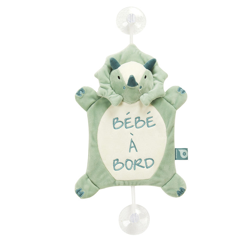 Bébé à bord ventouses Dino - Prémaman