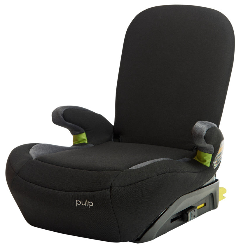 Rehausseur avec dossier rabattable Pulp i-Size noir - Prémaman