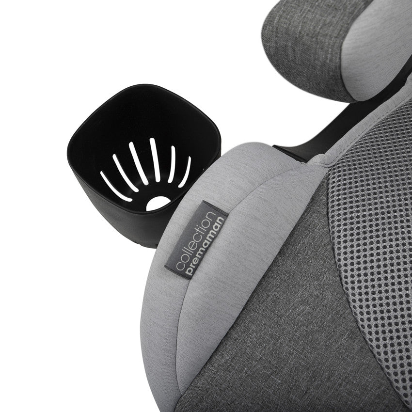 Siège-auto i-Size 100-150 cm Peak Xelium gris - Prémaman