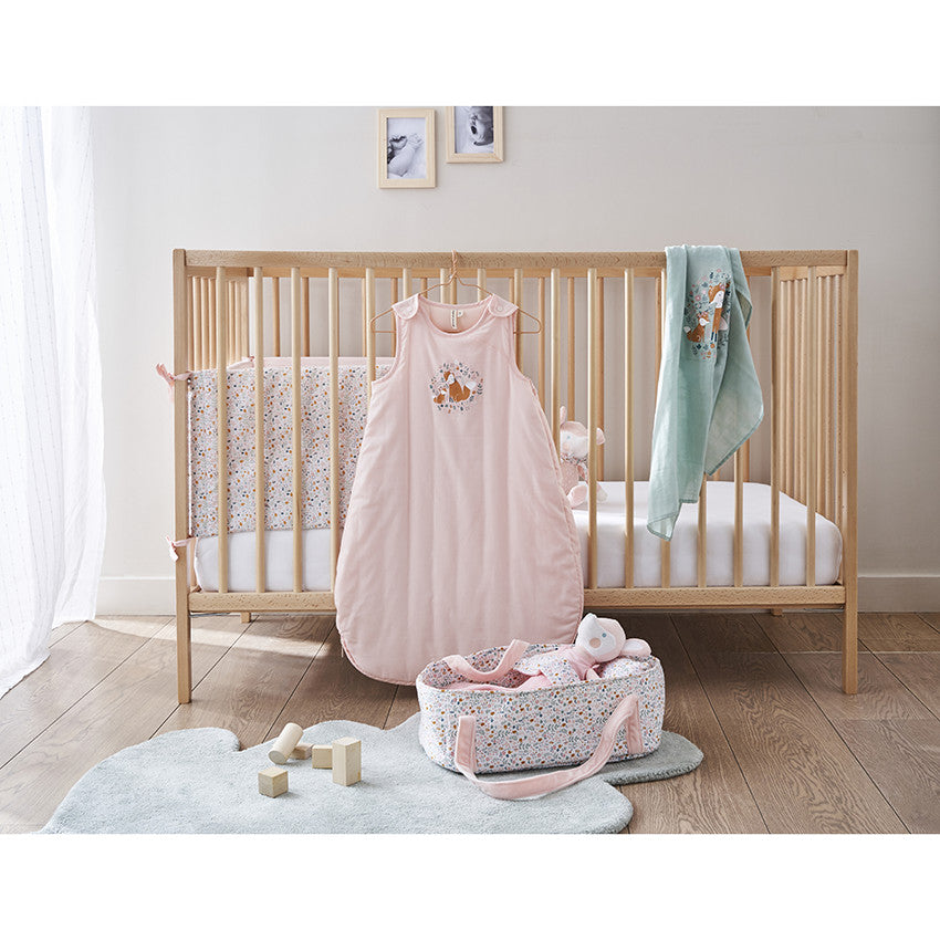 Set de 3 langes en coton à motifs animaux de la forêt - Prémaman