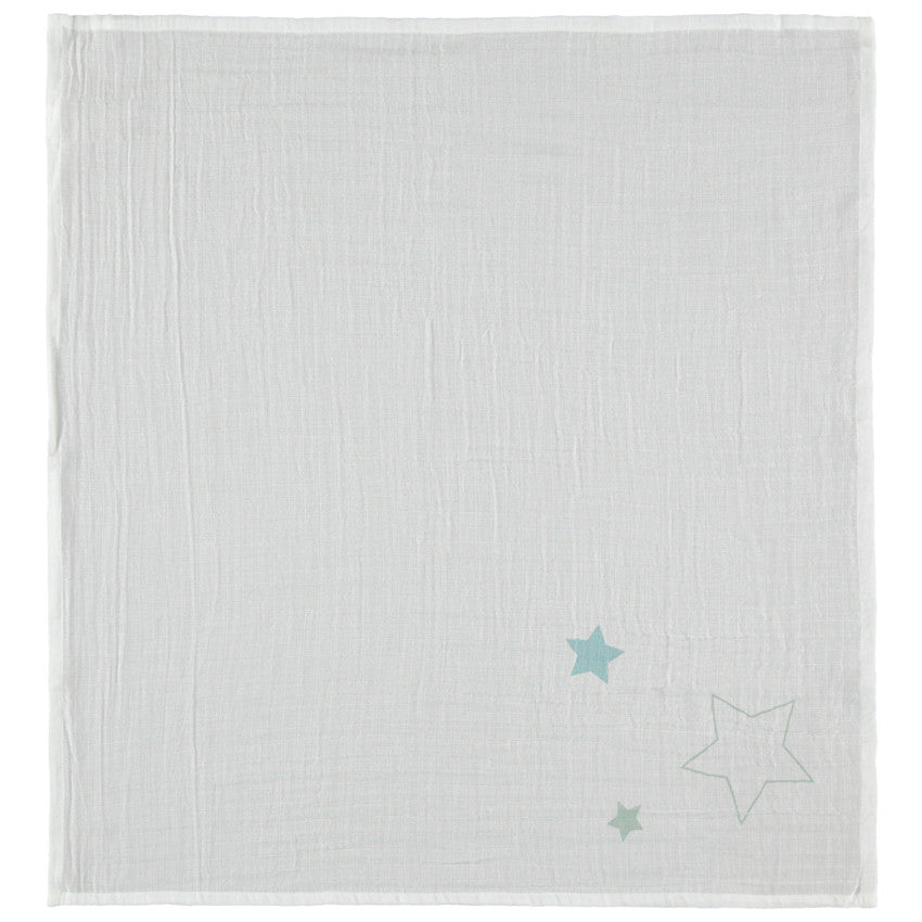 Lot de 3 langes en tétra motif étoiles - Prémaman