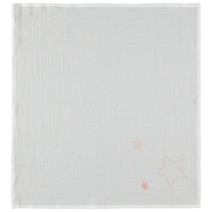 Lot de 3 langes en tétra motif étoiles - Prémaman