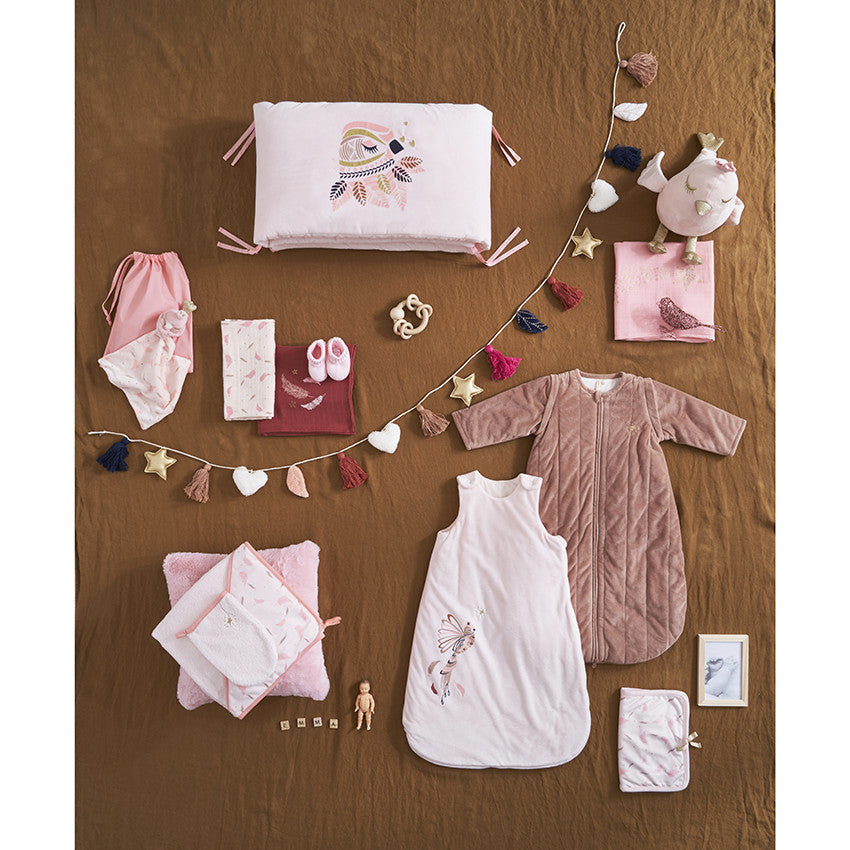 Housse de matelas à langer en velours Magic bird - Prémaman