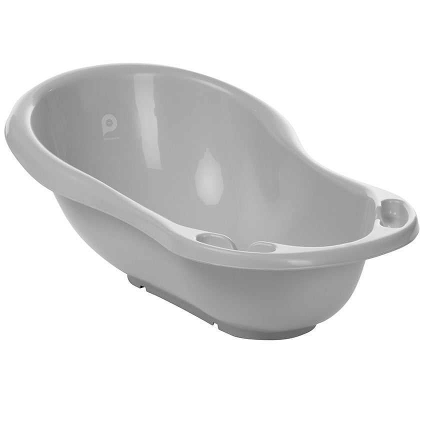 Baignoire avec bouchon Popotam 2.0 gris - Prémaman