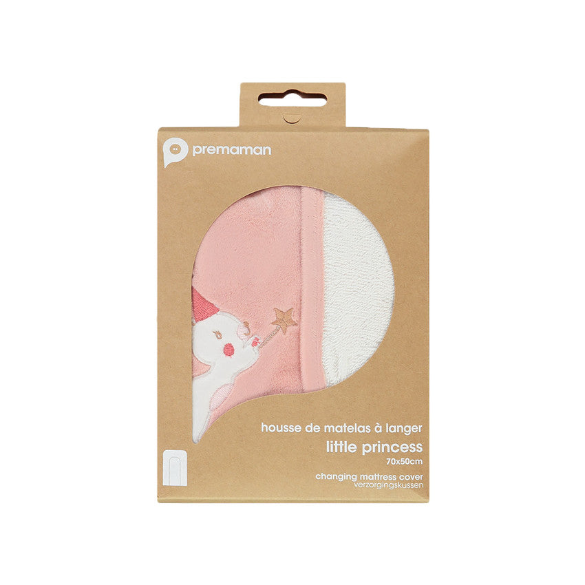 Housse pour matelas à langer Little Princess - Prémaman