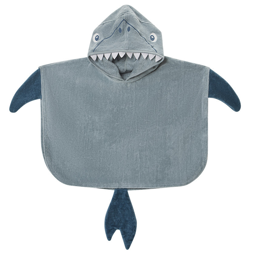 Poncho de bain Requin - Prémaman