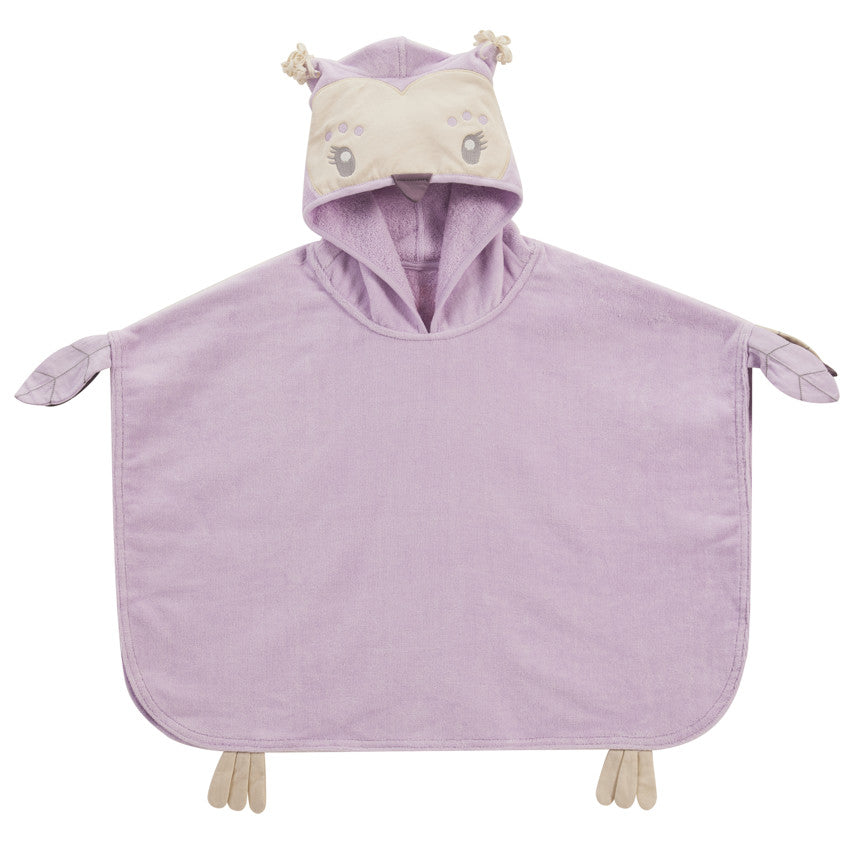 Poncho de bain Chouette - Prémaman