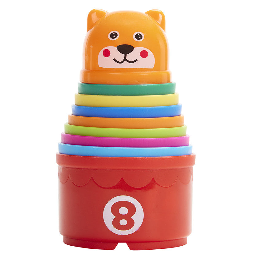 Lot de 9 tasses à empiler - Prémaman