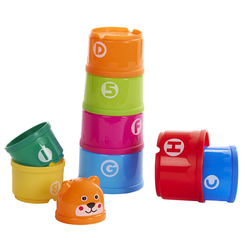 Lot de 9 tasses à empiler - Prémaman