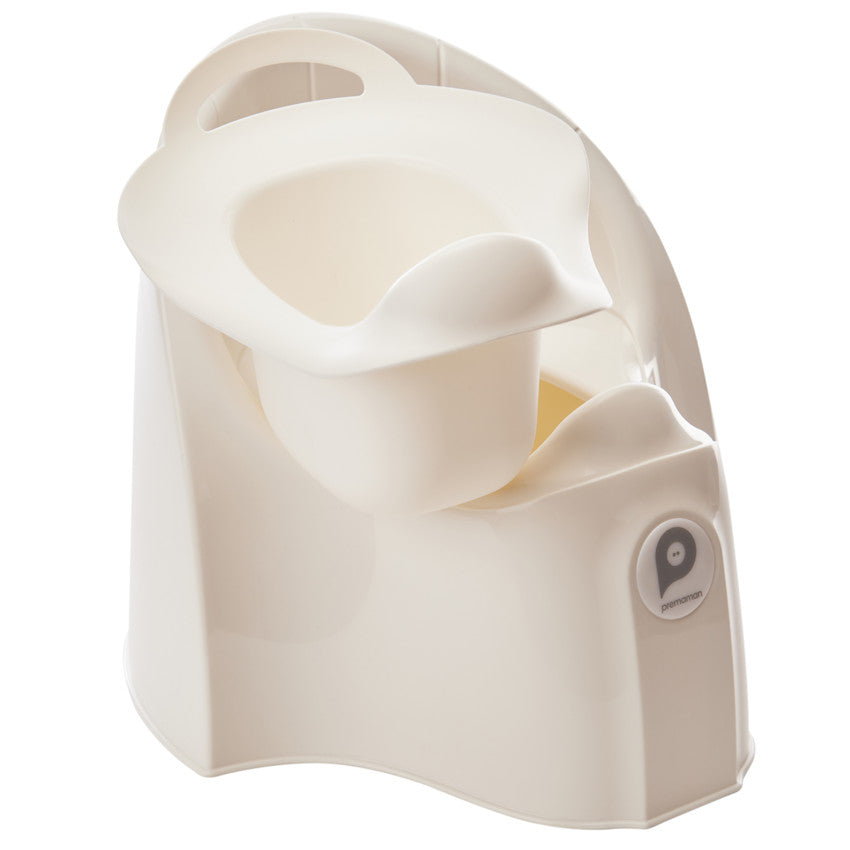 Pot d'apprentissage avec cuve amovible Bébélouga Blanc - Prémaman