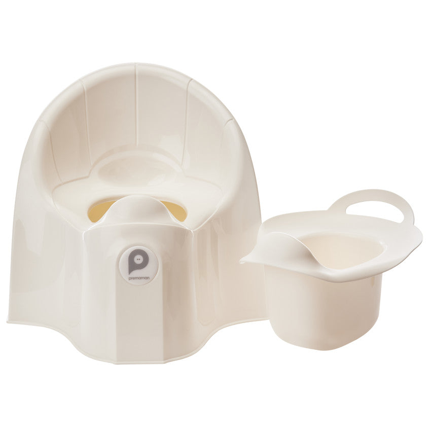 Pot d'apprentissage avec cuve amovible Bébélouga Blanc - Prémaman