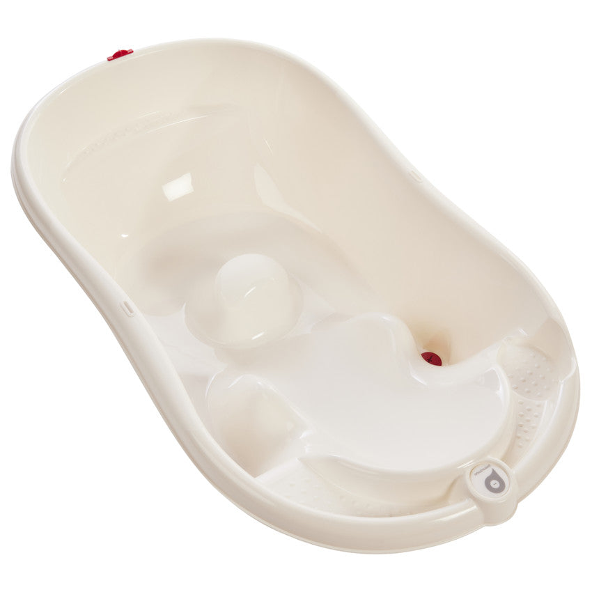 Evolutive bathtub with Bebelouga white bather - Prémaman