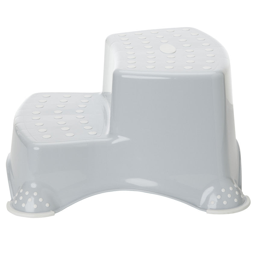 Marchepied double Popotam 2.0 gris - Prémaman