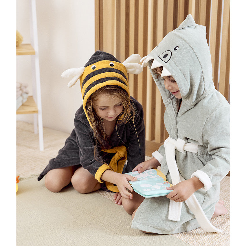 Peignoir de bain éponge Abeille - Prémaman