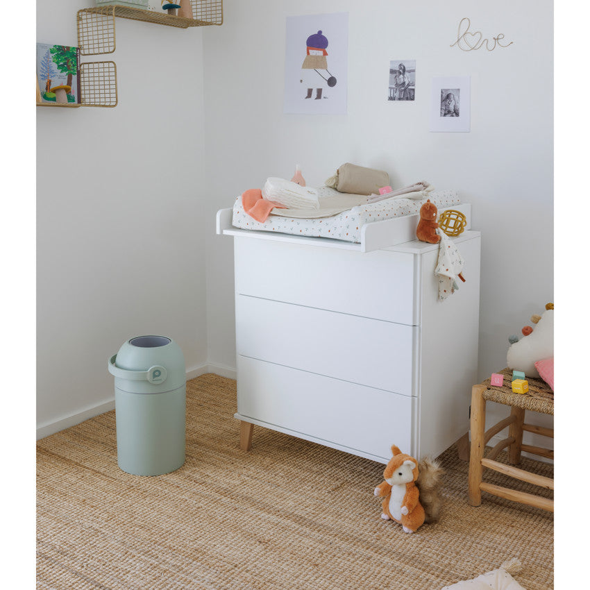 Poubelle à couches The Queen vert - Prémaman