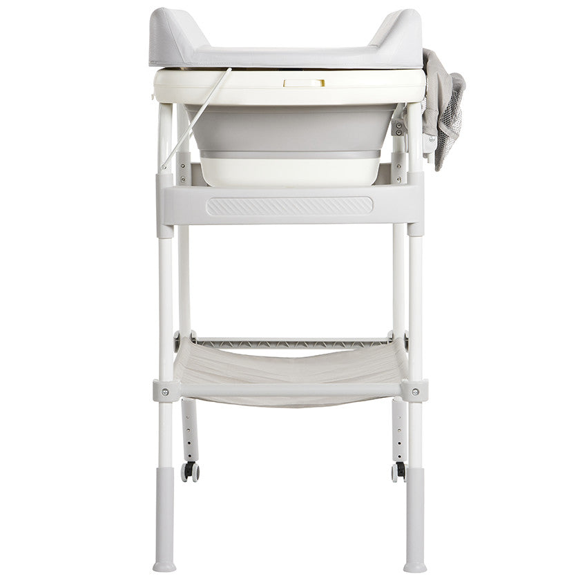 Table à langer 2 en 1 avec baignoire Splash Up 2.0 gris - Prémaman
