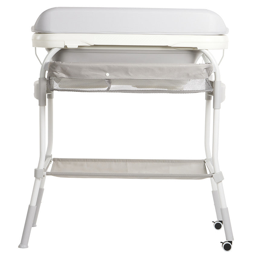 Table à langer 2 en 1 avec baignoire Splash Up 2.0 gris - Prémaman