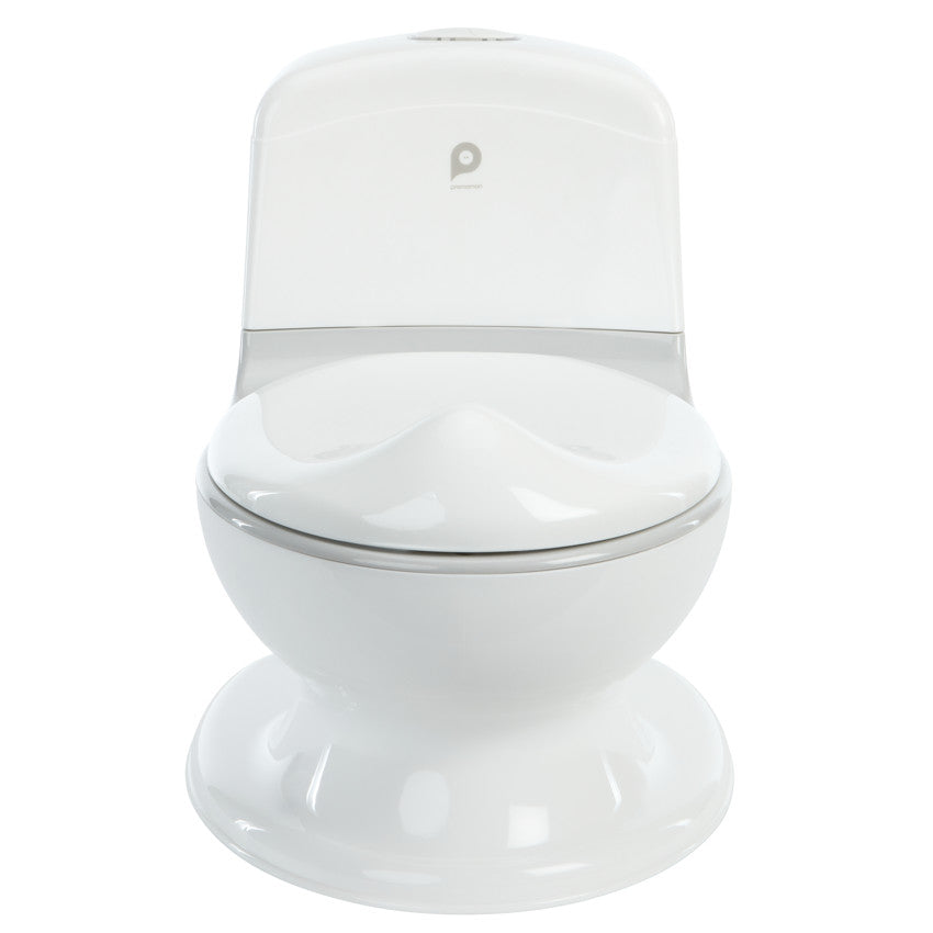 Pot d'apprentissage mini toilette sonore blanc - Prémaman