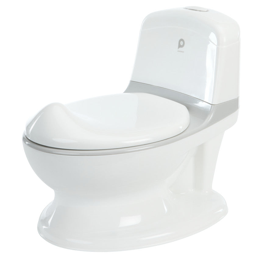 Pot d'apprentissage mini toilette sonore blanc - Prémaman