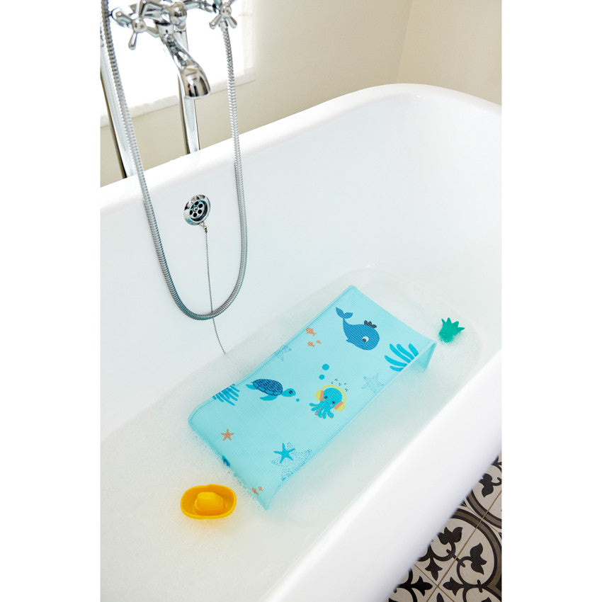 Transat de bain en mesh Aloha bleu - Prémaman