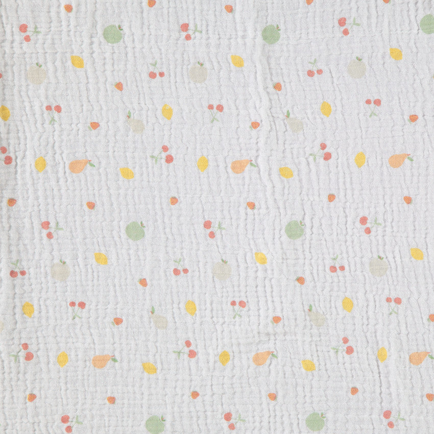 Lot de 3 langes en gaze 70 x 70 cm La Vie à la Ferme - Prémaman