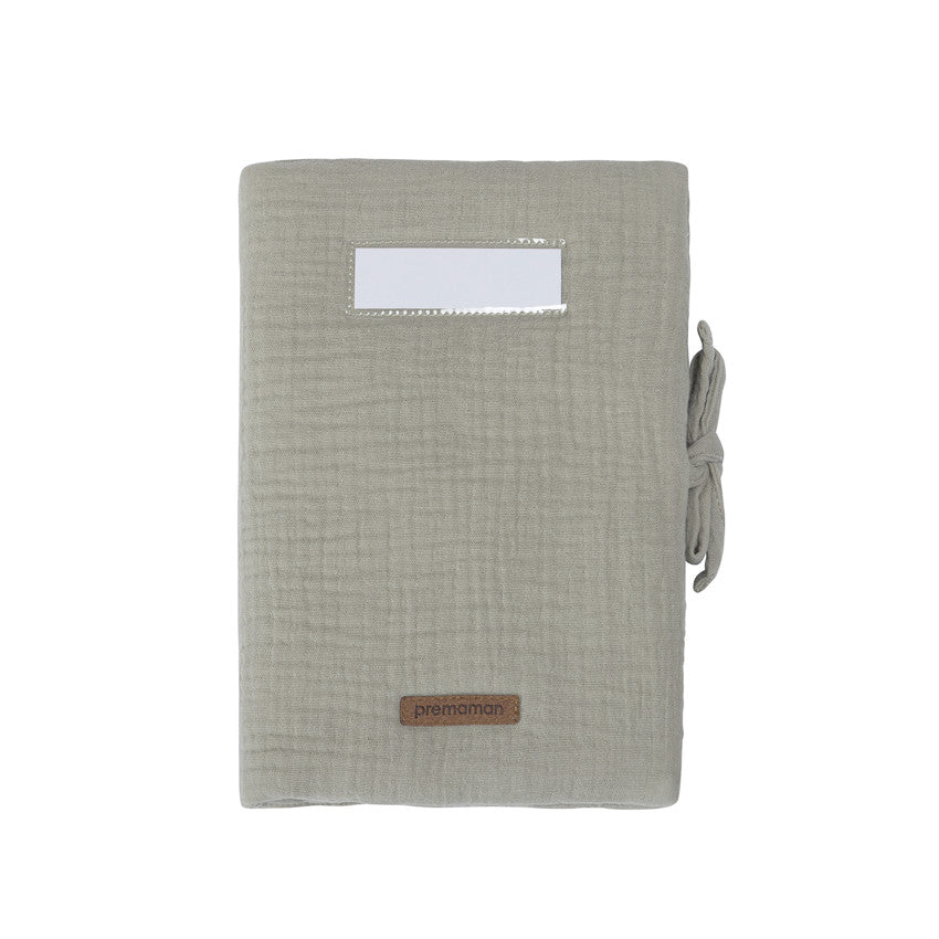 Protège carnet de santé La Vie à la Ferme kaki - Prémaman