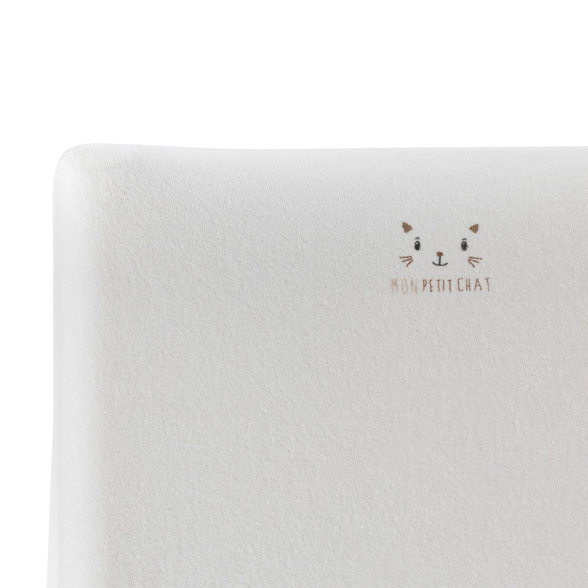 Housse de matelas à langer en éponge Mon Petit Chat - Prémaman