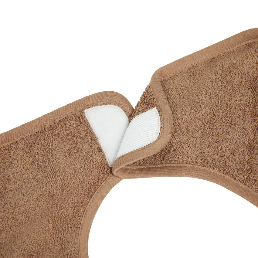 Cape de bain ludique et tablier 2 en 1 Ourson marron - Prémaman
