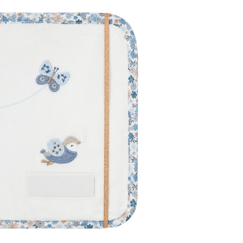 Protège carnet de santé en velours Tiny Flowers - Prémaman