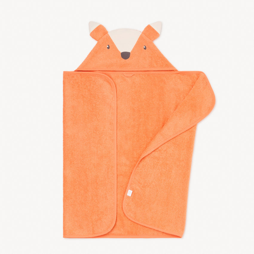 Cape de bain renard - 80x80 cm - Prémaman
