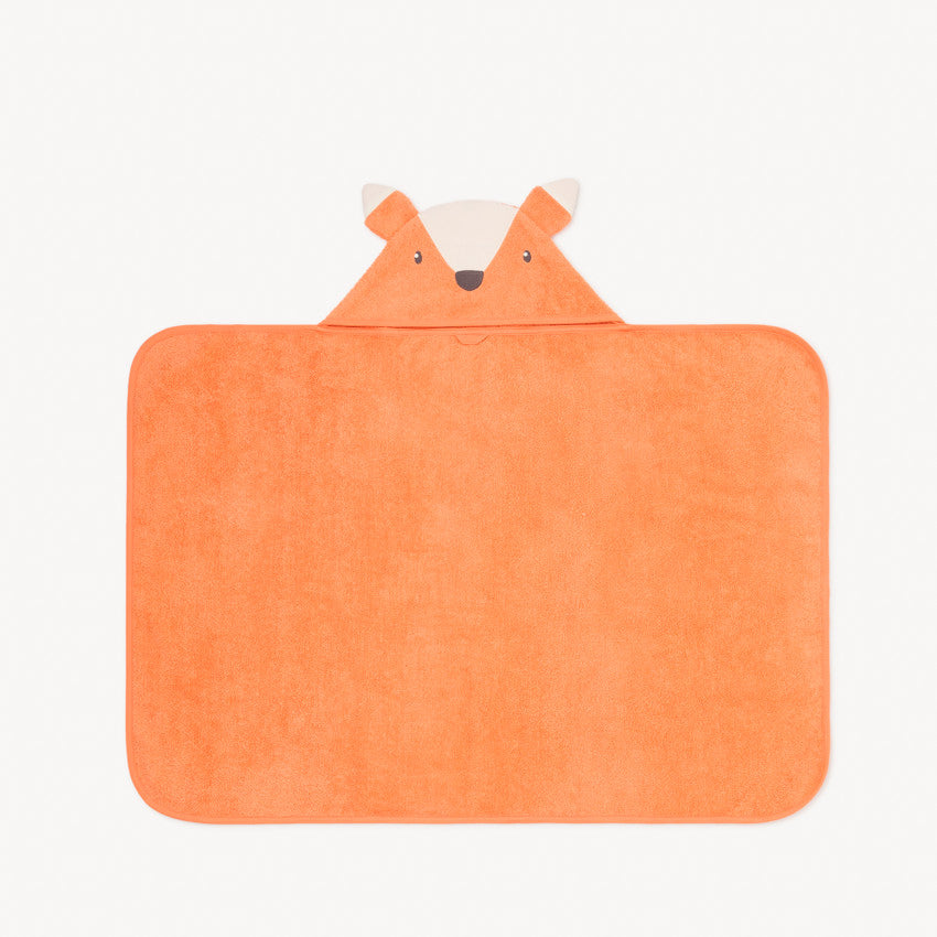 Cape de bain renard - 80x80 cm - Prémaman