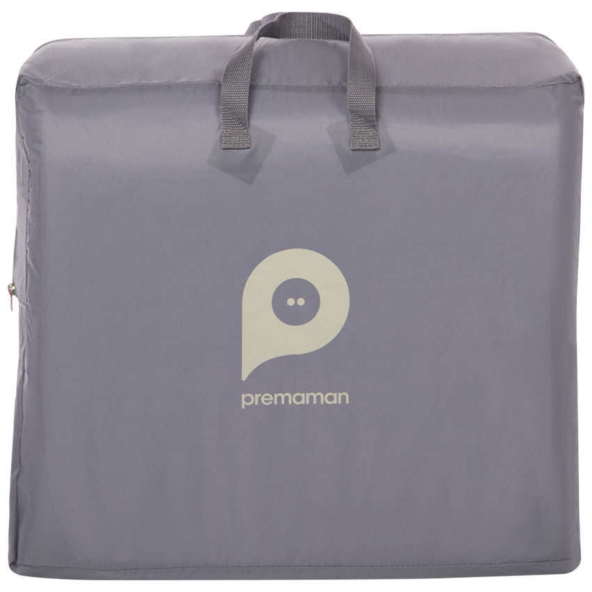 Berceau Dreamydoo avec moustiquaire gris - Prémaman