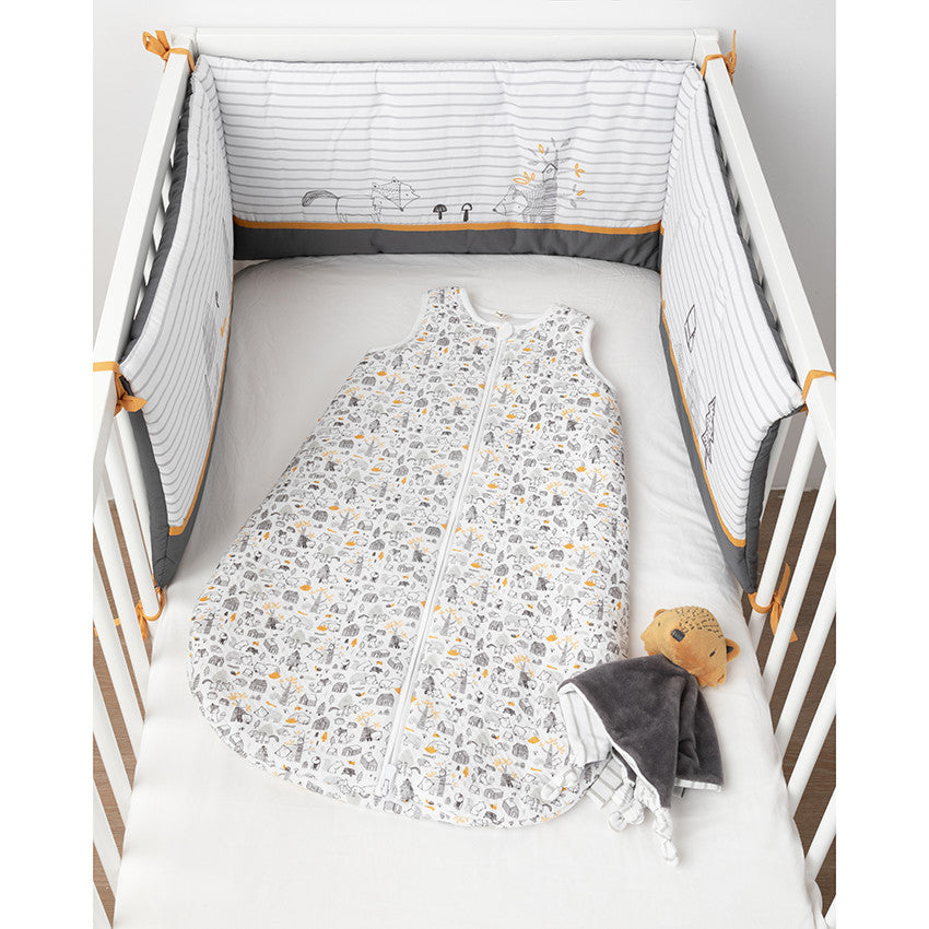 Tour de lit 3 pans Nos petits amis - Prémaman