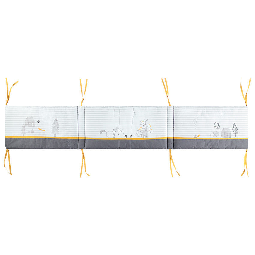 Tour de lit 3 pans Nos petits amis - Prémaman