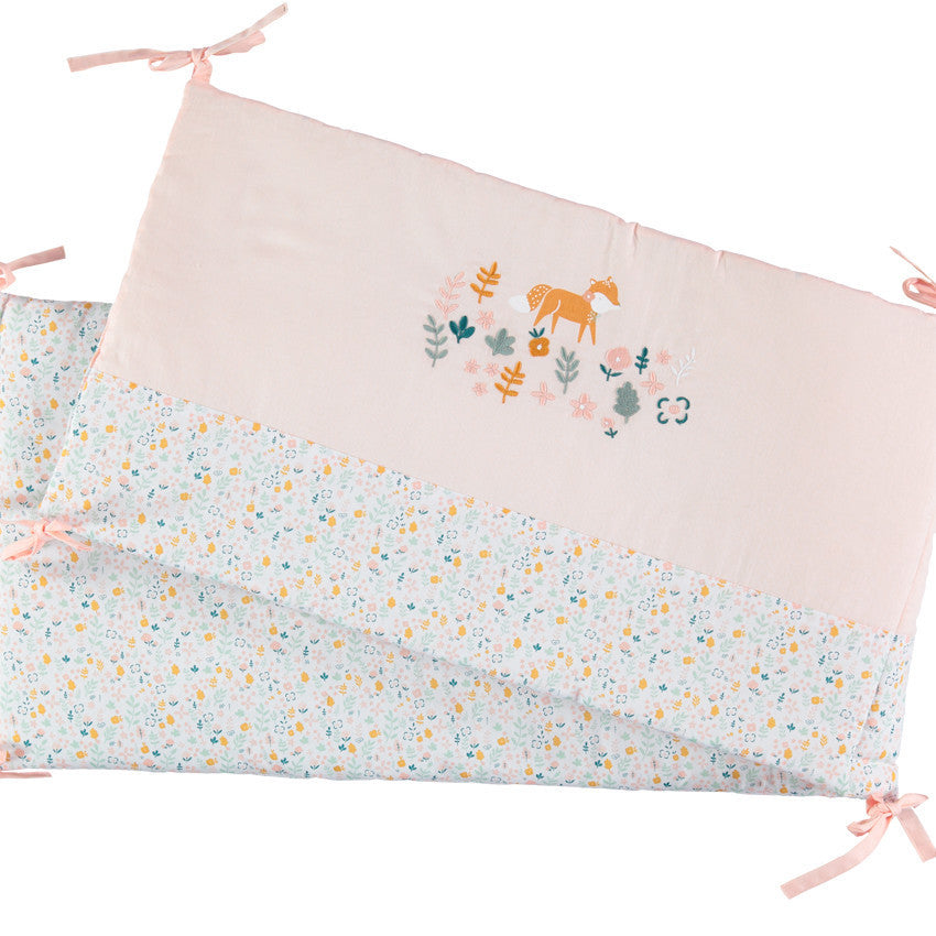 Tour de lit 3 pans Forêt enchantée - Prémaman