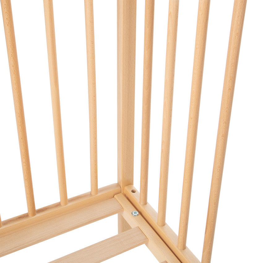 Lit en bois Tiny 60x120cm - Vernis - Prémaman