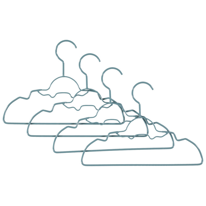 Lot de 4 cintres en métal forme voiture - Prémaman