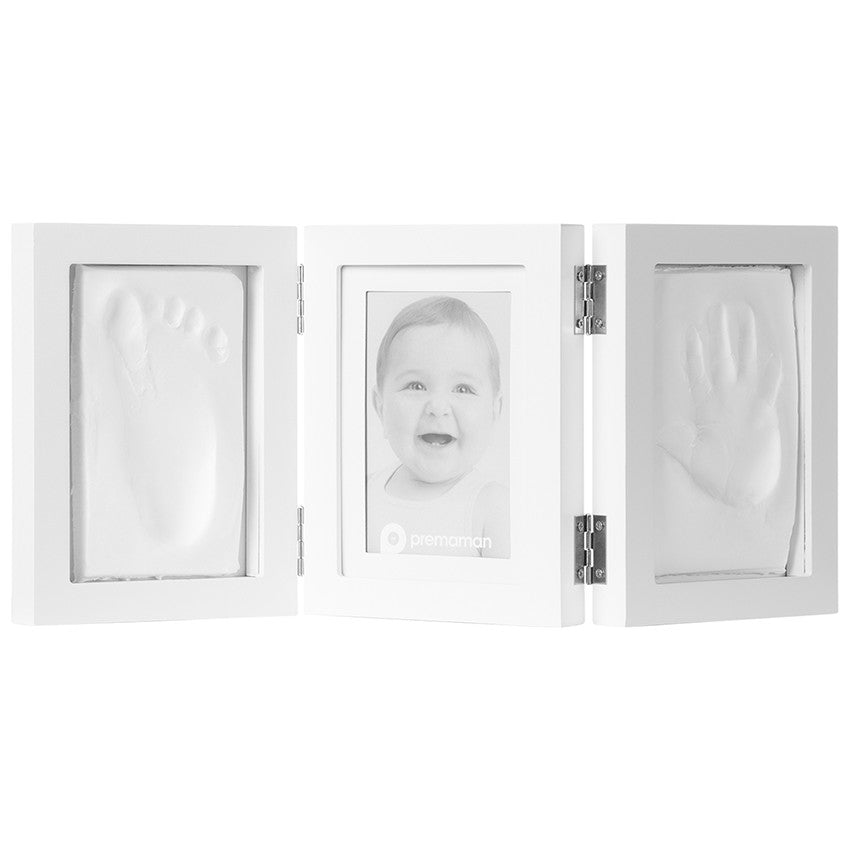 Cadre photo avec 2 empreintes - Prémaman - Prémaman