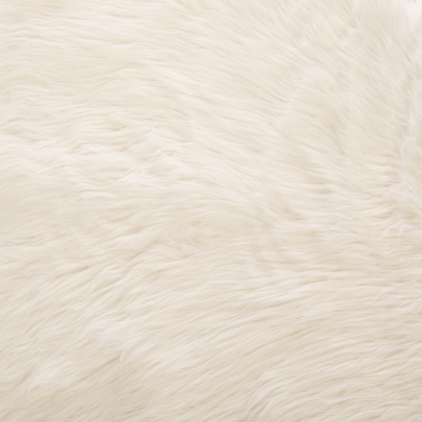 Tapis en fausse fourrure forme nuage 80x120 cm - Prémaman