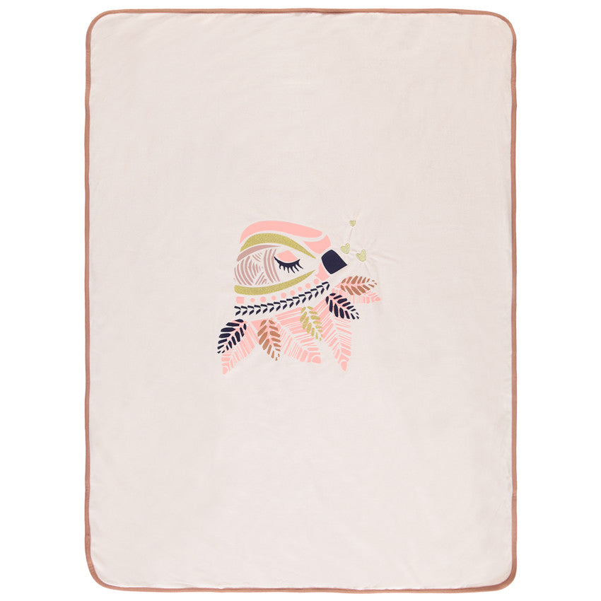 Glitter bird print blanket - Maternity