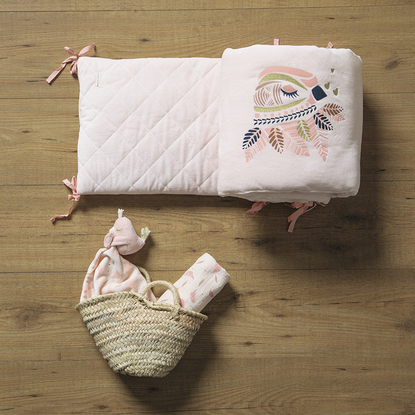 Tour de lit 3 pans Magic bird - Prémaman