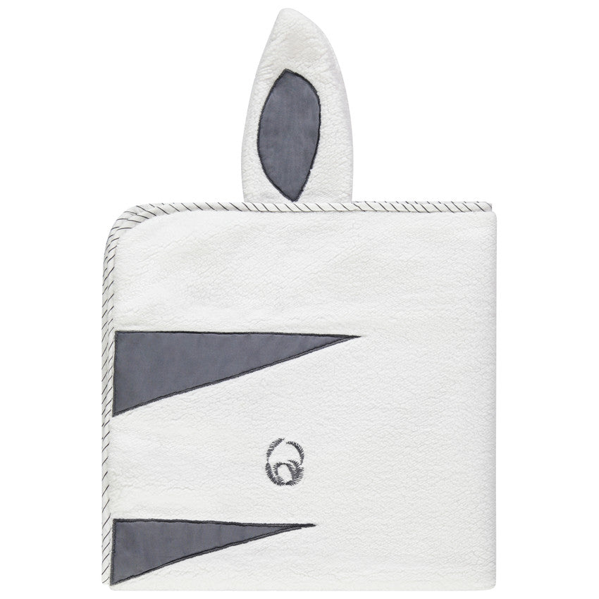 Couverture en popeline et sherpa motif zèbre - Prémaman