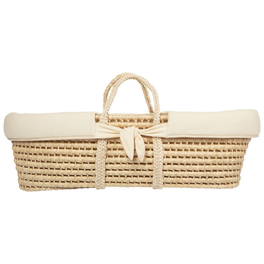 Couffin tressé en fibres naturelles Sweetdream - Prémaman
