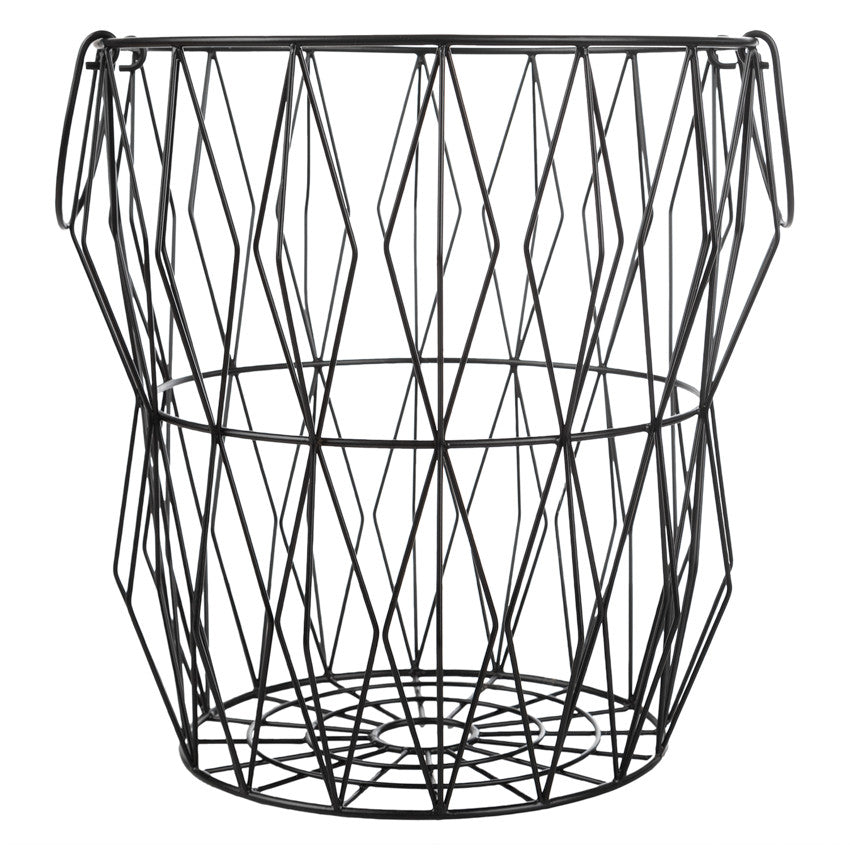 Panier de rangement en métal - Prémaman