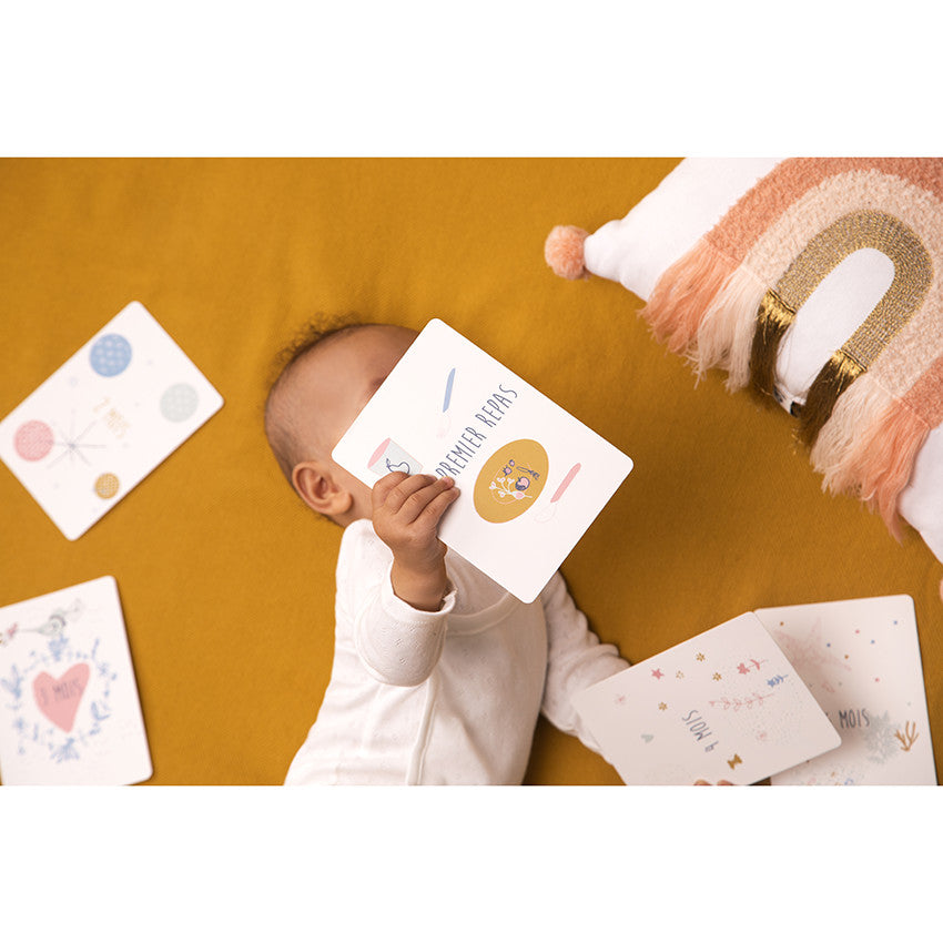 Cartes photo de naissance bébé fille x28 - Prémaman