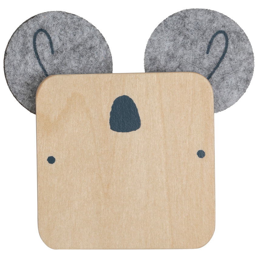 Patère forme koala - Prémaman
