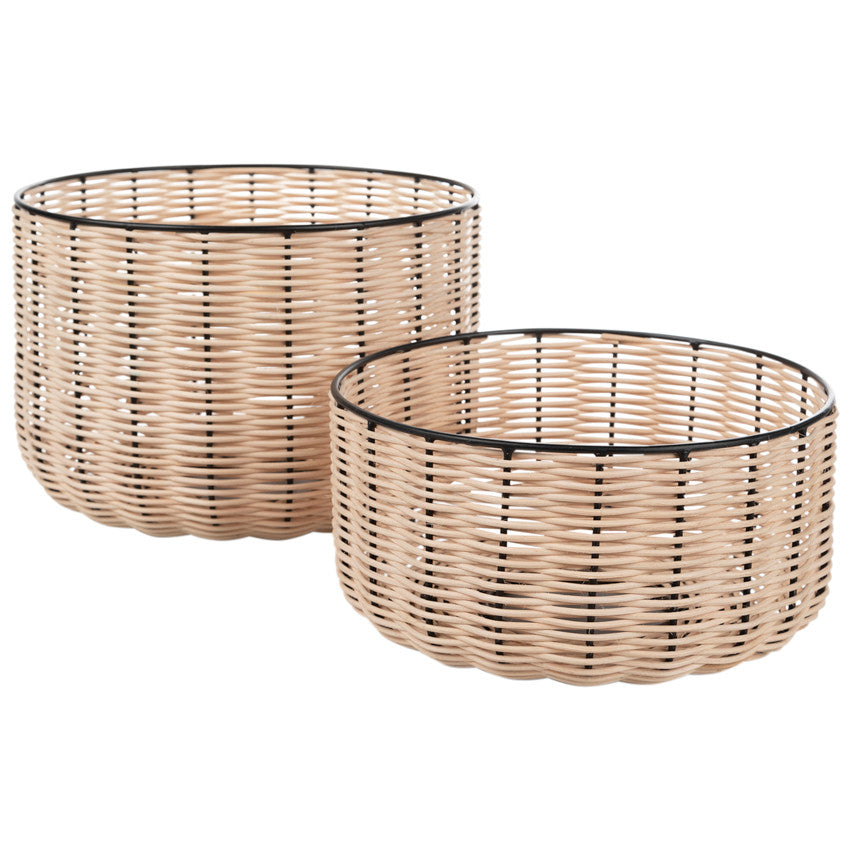 Panier de rangement en osier - Prémaman