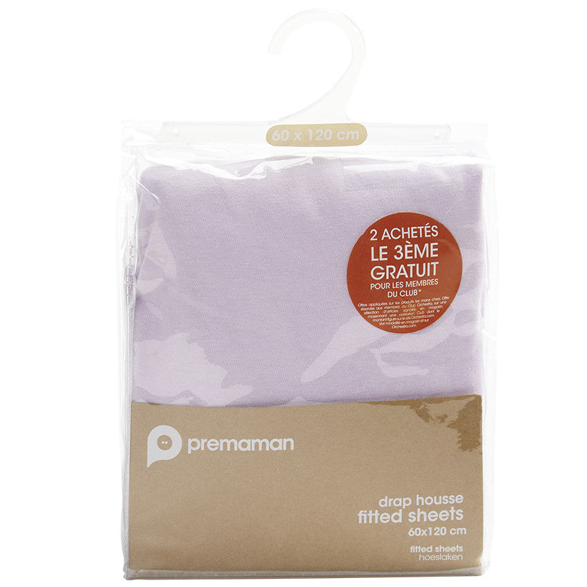 Jersey Fitted Sheet 70 x 140 cm - Prémaman