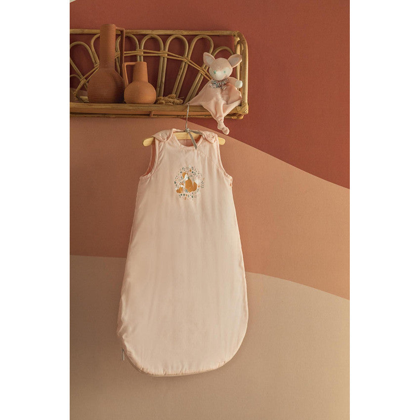 Gigoteuse sans manches en popeline TOG 2.5 imprimé Renard - Prémaman