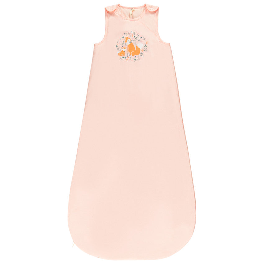 Gigoteuse sans manches en popeline TOG 2.5 imprimé Renard - Prémaman